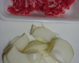 .*ꕤすき家風〜わさび山かけ牛丼ꕤ*.作り方1写真