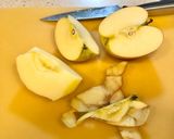 使いかけりんごの冷蔵保存（離乳食にも）作り方1写真