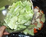 豚肉キャベツの梅肉ソース炒め♪簡単作り方11写真