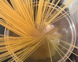 茹で笹身のサラダとパスタ作り方5写真