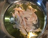 茹で笹身のサラダとパスタ作り方8写真