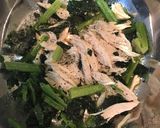 茹で笹身のサラダとパスタ作り方10写真