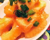 お眼鏡にかなう　イカと鶏のチリソース作り方4写真