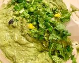 菜の花で春気分★黒豆の抹茶ベジパウンド作り方4写真