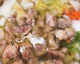 鶏ときのこの具沢山みそ汁作り方6写真