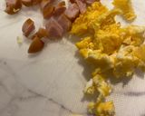 スパム風　おにぎり　子供も　残り物で作り方1写真