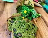 菜の花で春気分★黒豆の抹茶ベジパウンド作り方6写真