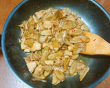 鶏もも肉と舞茸とごぼうの甘辛マヨソテー作り方7写真