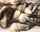 切りワタリガニのスープ作り方1写真