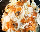 簡単！しゃけと野菜の辛味噌蒸し焼き作り方4写真