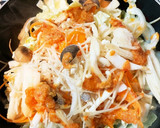 簡単！しゃけと野菜の辛味噌蒸し焼き作り方4写真