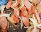ウインナーと玉ねぎとチーズのオムレツ☆作り方8写真
