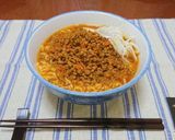 キーマカレー風？！カレーしょうゆラーメン作り方8写真