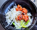 やきとり缶詰で✿温玉かしわうどん作り方4写真