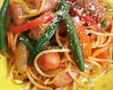 鉄板焼きナポリタン*鉄板オムライス作り方10写真