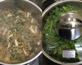 大豆挽き肉と春菊のピリ辛胡麻和え作り方4写真
