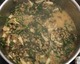 大豆挽き肉と春菊のピリ辛胡麻和え作り方5写真