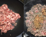 牛肉と厚揚げと里芋の甘辛ネギ生姜煮作り方3写真