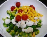 簡単！粒々野菜の白だし煮作り方5写真