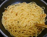 簡単！めんツナかんかんパスタ作り方4写真