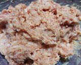 おからパウダー鶏肉団子のチリソース煮込み作り方2写真