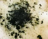 雑炊●しらす&ワカメ/昆布にネギどっさり作り方1写真
