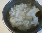 白キクラゲのココナッツミルクデザート作り方2写真