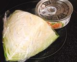 朝食　ツナキャベツ作り方1写真