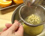 橙で作るポン酢♪作り方1写真