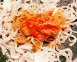*糸こんにゃくのカレーキムチマヨソテー*作り方5写真