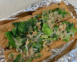 厚揚げの小松菜しらす味噌焼き作り方2写真