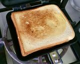 ホットサンド♡ハム、チーズ＆卵作り方8写真