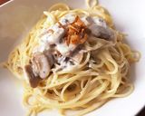 簡単美味！白トリュフのクリームパスタ作り方5写真