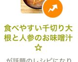 食べやすい千切り大根と人参のお味噌汁☆作り方9写真
