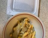 納豆と肉なし親子丼作り方1写真