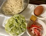 ワタリガニスープで簡単さっぱり野菜鍋の〆作り方3写真