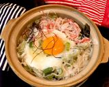 ワタリガニスープで簡単さっぱり野菜鍋の〆作り方7写真