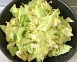 食材一つで簡単♪キャベツのだし醤油炒め♪作り方4写真
