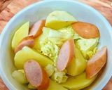 糖尿病旦那に作るヘルシー簡単グラタン作り方1写真