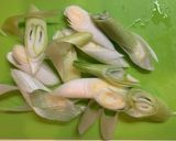 野菜と豚バラ肉の味噌炒め作り方1写真