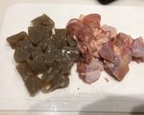 鶏肉とれんこんの甘酢煮作り方1写真