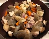 鶏肉とれんこんの甘酢煮作り方3写真