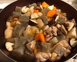鶏肉とれんこんの甘酢煮作り方4写真