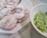 チキンのねぎ塩だれかけ作り方1写真