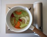 【離乳食初期】昆布だしのアレンジ離乳食作り方2写真