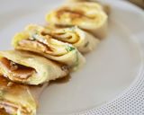 【台湾朝食の定番】台式蛋餅ダンビン作り方14写真