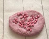 ピンク苺ハートパン作り方6写真