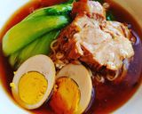 煮豚のあんかけラーメン作り方6写真