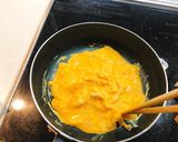 チェック柄がかわいい納豆オムレツ作り方7写真