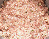 こんがり＊豚ひき肉と竹の子のつくね揚げ作り方2写真